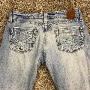 BKE Buckle Sabrina denim jeans size 26 x 35 1/2